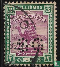 Livreur de poste sur dromadaire