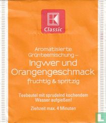 Ingwer und Orangengeschmack