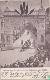 Bezoek Kon. Wilhelmina en Prins Hendrik