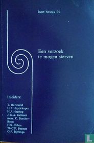 Een verzoek te mogen sterven