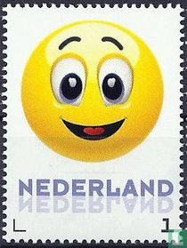 Cheerful smiley face