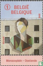 Monaco Square in Ostend