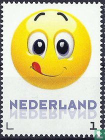 Cheerful smiley face