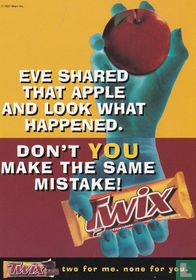 Twix "Eve Shared That Apple..."
