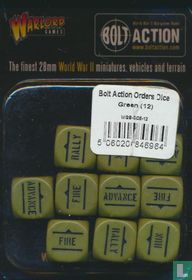 Bolt Action Orders Dice Green