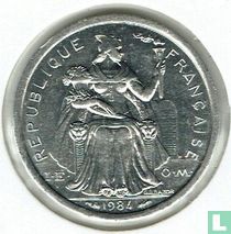 French Polynesia 1 franc 1984