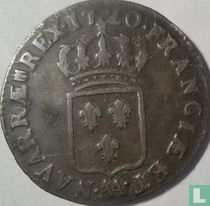 France ½ sol 1720 (AA)
