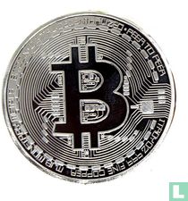 China  BITCOIN  2013 (Ag on Zn alloy)