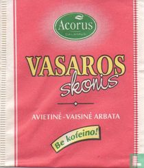 Acorus tea bags catalogue