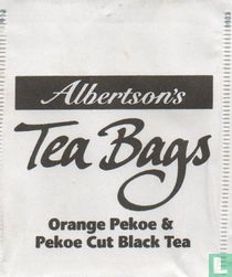 Albertson's tea bags catalogue