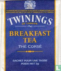 Twinings of London sachets de thé catalogue