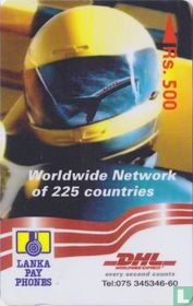 DHL Worldwide Network of 225 countries