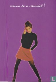 Postcard Ads "wanna be a model?"