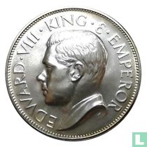 Australia Crown (D) 1936 (Silver - PROOF - Hearn) "Edward VIII Fantasy Coronation Medallion"