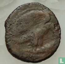Akragas, Sicily  AE21 Hexas  (2/12th Litra, 6g)  500-406 BCE