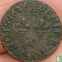 Frankrijk denier tournois 1626 (A)