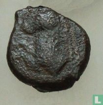 Tuder, Umbrië (Vroeg-Romeinse Republiek)  AE15  300-200 BCE