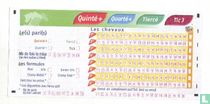 Ticket PMU - Quinté + - Quarté + - Tiercé - Tic 3