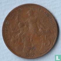 France 5 centimes 1917 (type 1) acheter