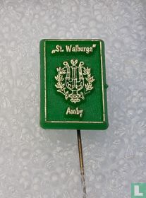 "ST. Walburga" - Amby [goud op groen]