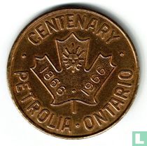 Canada 1966 Centenary Petrolia Ontario