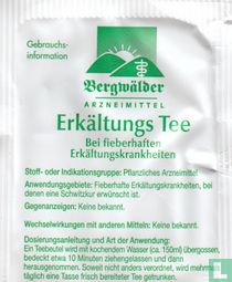 Bergwälder theezakjes catalogus