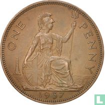 United Kingdom 1 penny 1937 for sale