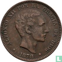 Espagne 10 centimos 1878
