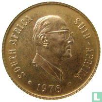Afrique du Sud 2 cents 1976 "The end of Jacobus Johannes Fouche's presidency"