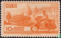 Postman Express avec moto