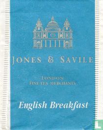 Jones & Savile tea bags catalogue