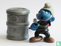 Schtroumpf pompier