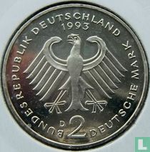 Germany 2 mark 1993 (D - Franz Joseph Strauss)