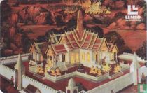 Ramayana mural painting at the Temple ot the Emerald Buddha (Wat Phra Kaeo)