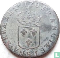 France 1 sol 1720 (S)