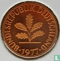 Deutschland 1 Pfennig 1977 (J)