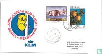 Premier vol KLM Beyrouth-Melbourne