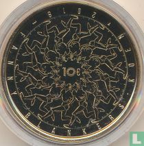 Netherlands 10 euro 2018 (PROOF) "100th anniversary of the birth of Fanny Blankers Koen"