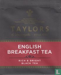 Taylors of Harrogate tea bags catalogue