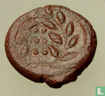Himera, Sicilië  AE16 (6/12e, Hemilitron)  407 BCE