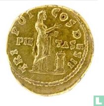 Romeinse Rijk  Aureus  (Antoninus Pius)  138-161 CE