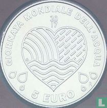 San Marino 5 euro 2017 "International Day of Water"