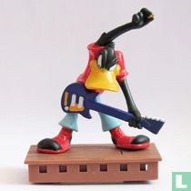 Daffy auf der Gitarre