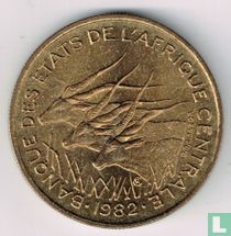 Central African States 25 francs 1982