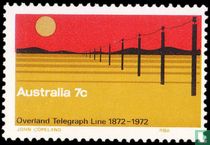 Aboveground telegraph line