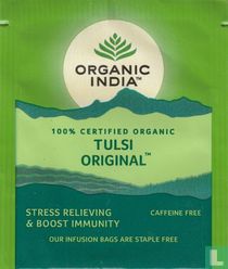Organic India [tm] tea bags and tea labels catalogue