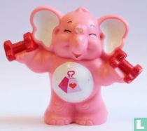 Éléphant grand coeur