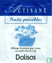 Dolisos tea bags catalogue