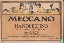 Meccano handleiding voor uitrustingen no. 4 tot 7 