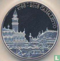 Saint-Marin 5 euro 2018 (BE) "250th anniversary of the birth of the painter Canaletto"